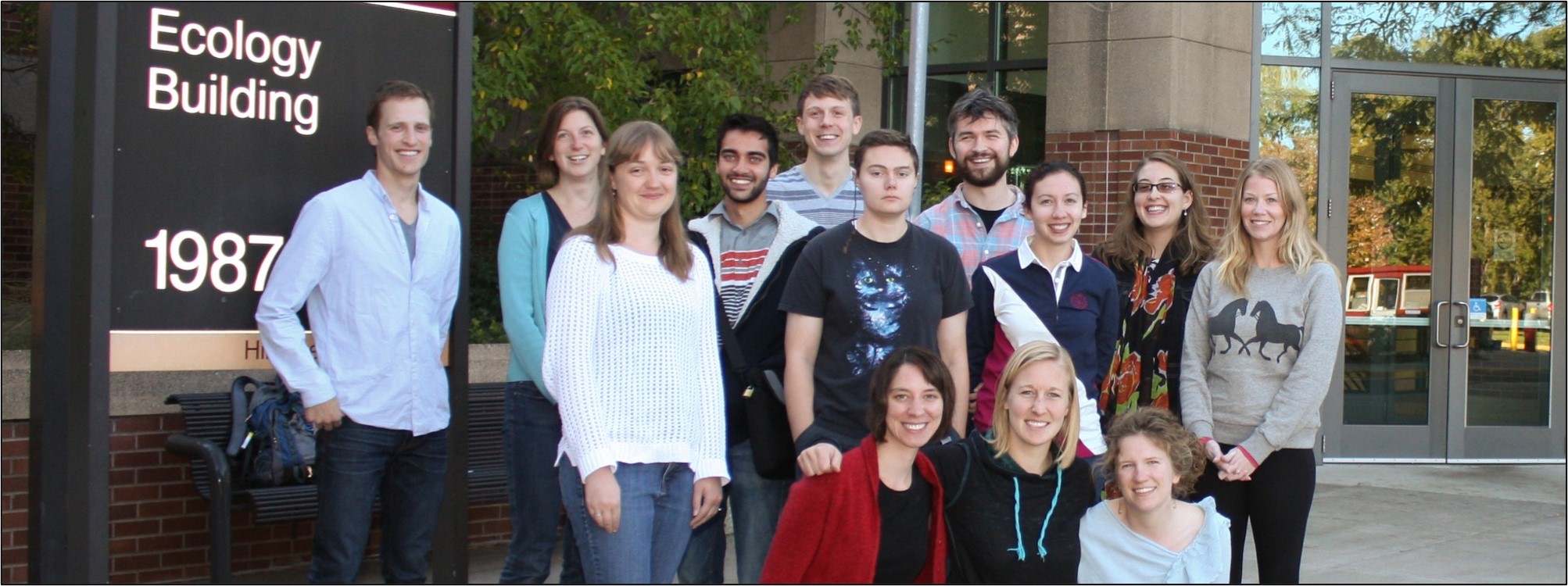 Snell-Rood lab outside of Ecology