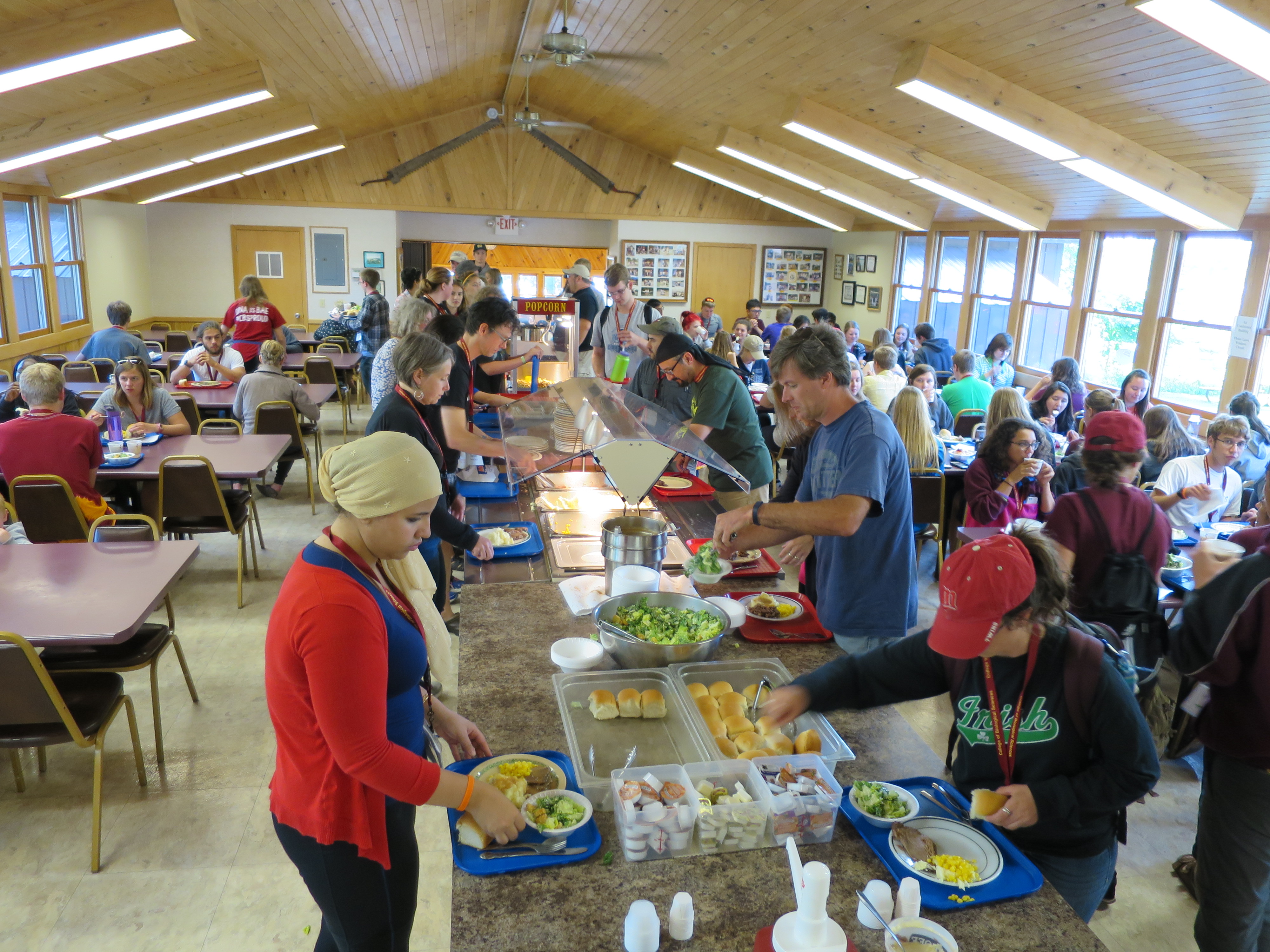 Itasca Station dining hall