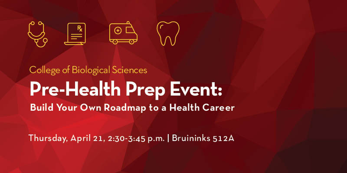 Pre-Health Prep Event - April 21 2022